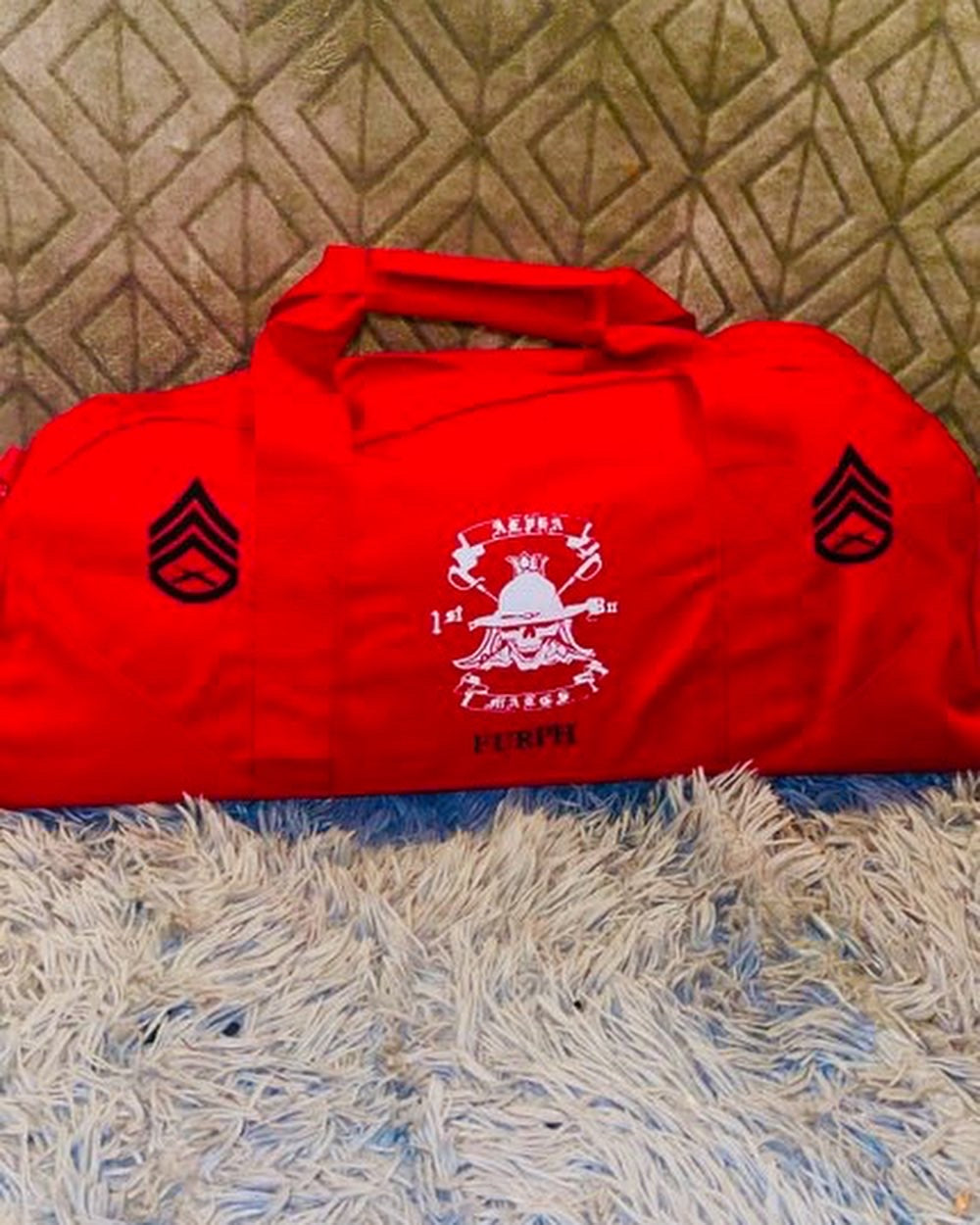 MCRDSDDI Alpha Co Moto Bag w/Rank & Last Name
